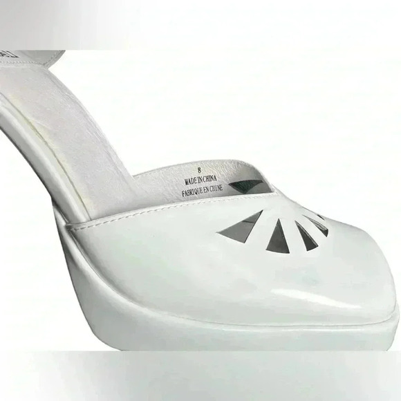 Jeffrey Campbell White Maxxed platform, Mary Jane size 8 $115 Brand New - Picture 9 of 11